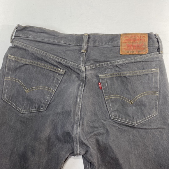 Men’s Levi 501xx jeans size 36x34 - Picture 4 of 9